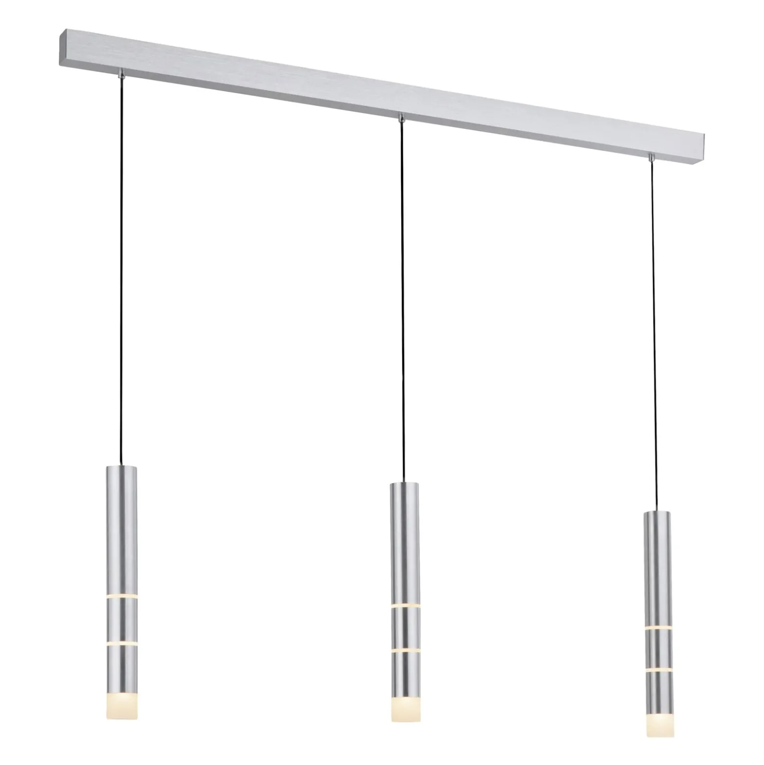 LED-riippuvalaisin PURE Vega, kolme sylinteriä, alumiini