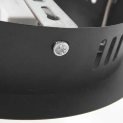 LED-riippuvalaisin Ringlux Ø60 cm, 2 lamppua musta