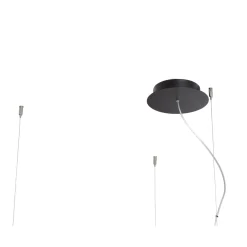 LED-riippuvalaisin Rio 110, vaakasuora, 3 000 K, musta