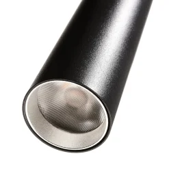 LED-riippuvalaisin Slim, musta, alumiini, 2700 K