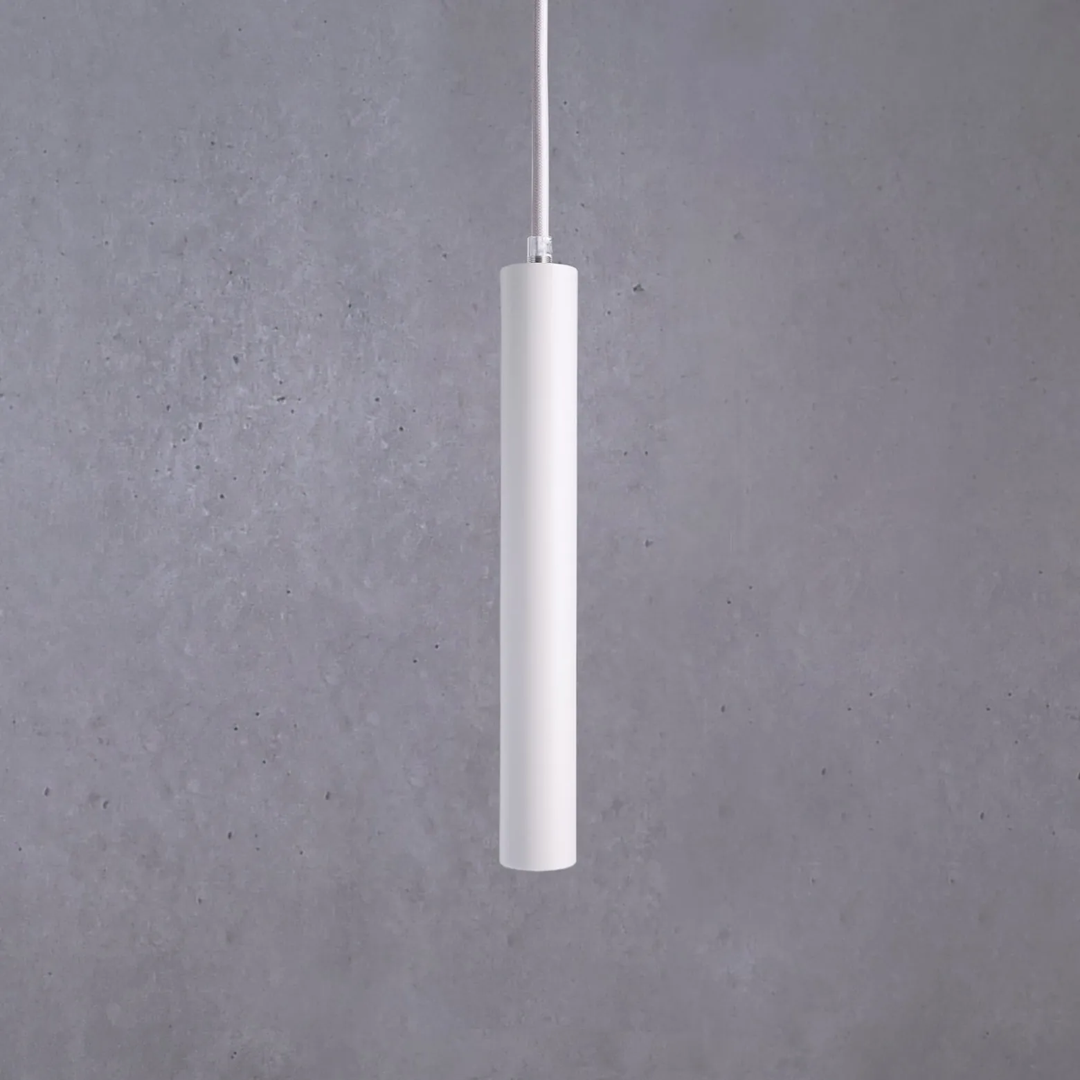 LED-riippuvalaisin Slim, valkoinen, alumiini, 2700 K