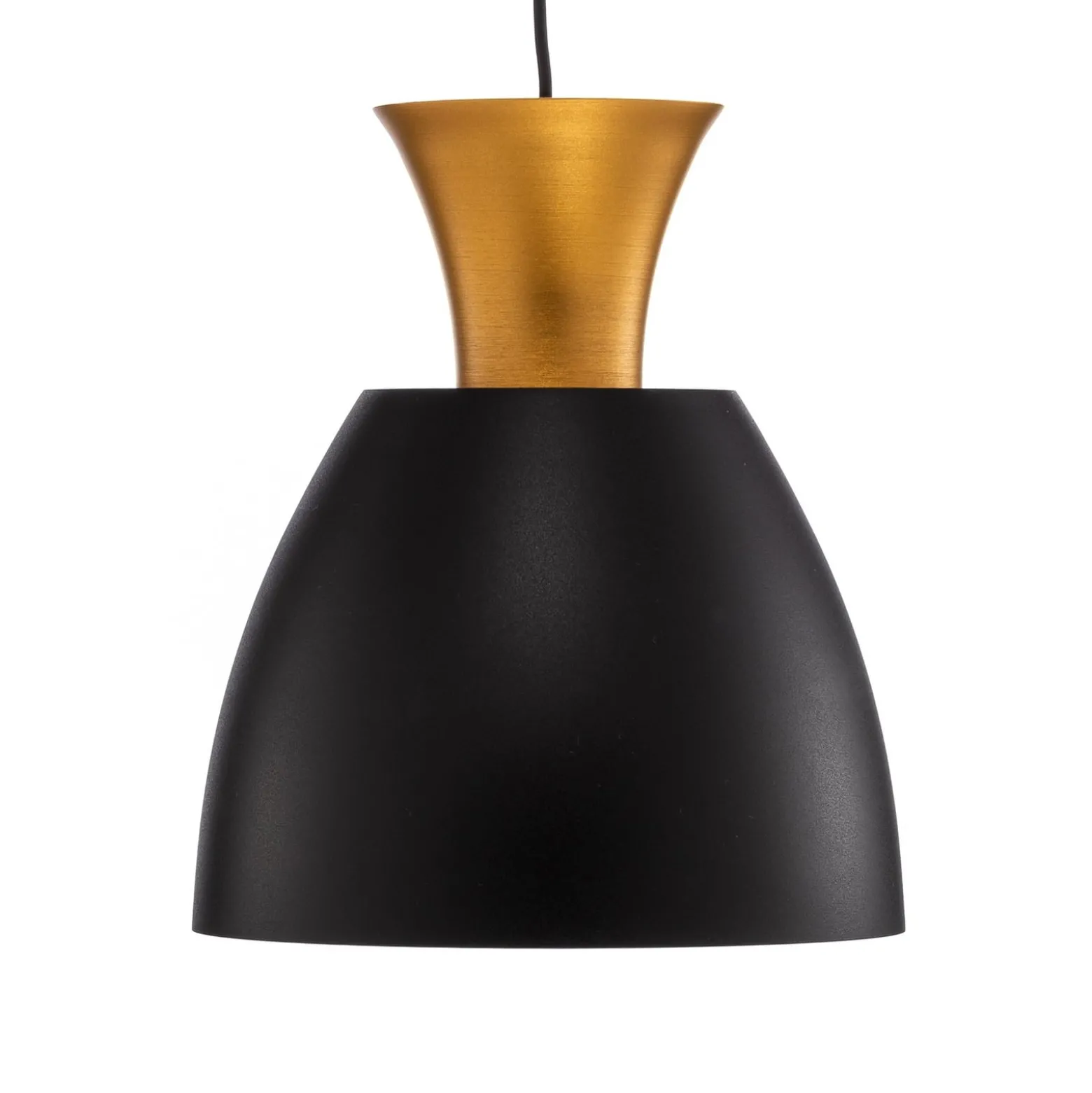 LED-riippuvalaisin Studio Line 51229, musta/messinki, Ø 20 cm