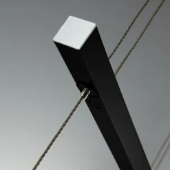 LED-riippuvalaisin Tick musta, lasi, himmennettävä, korkeussäädettävä