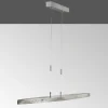LED-riippuvalo Colmar, CCT, nikkeli, pituus 106 cm