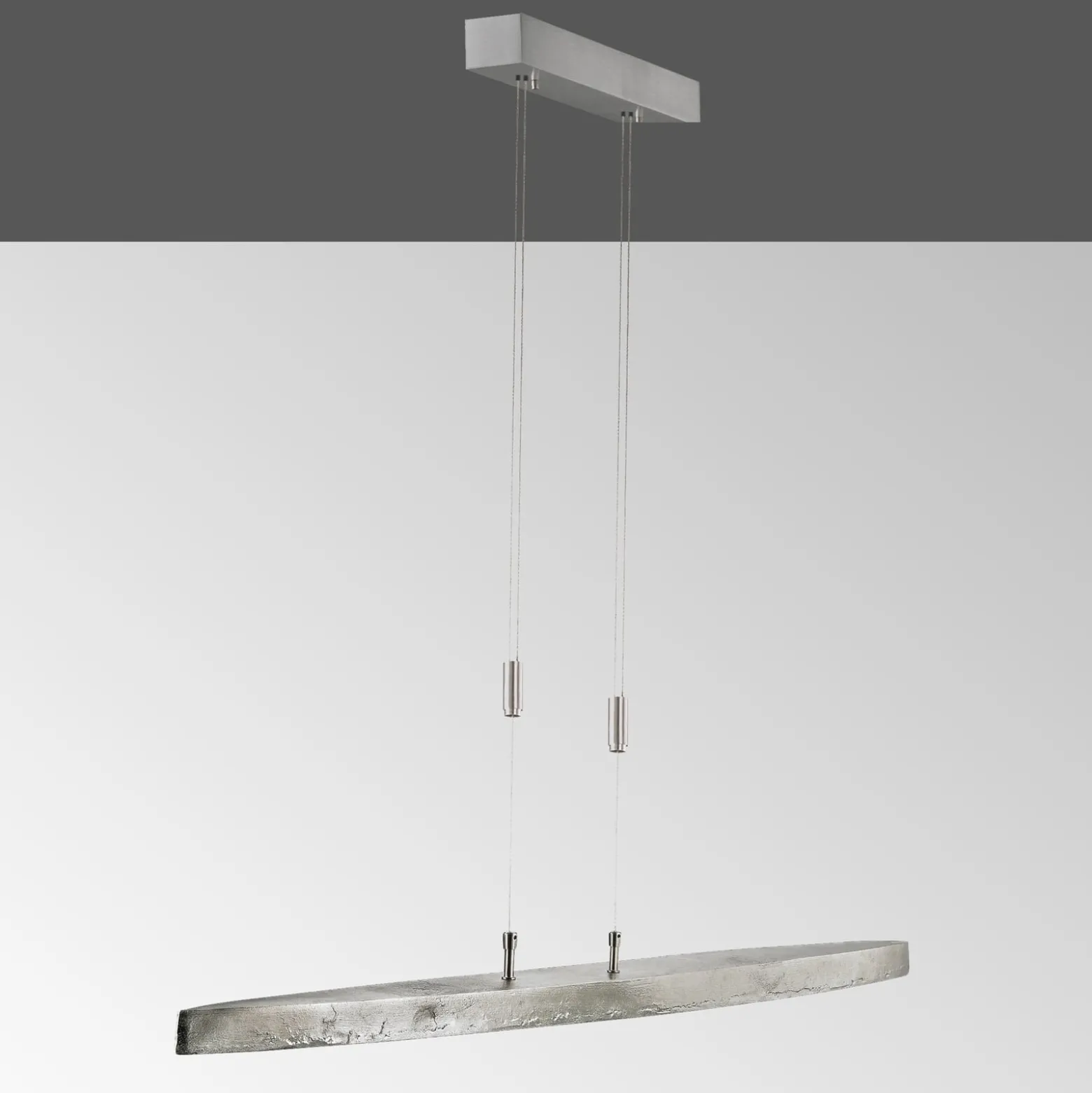 LED-riippuvalo Colmar, CCT, nikkeli, pituus 106 cm