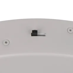 LED-riippuvalo Keaton, vaaleanharmaa, Ø 45 cm, metalli, CCT 3-lamppuinen
