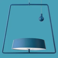 LED-riippuvalo Miram, akku, himmennys, sininen