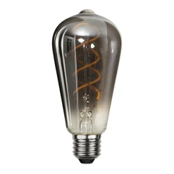 LED-rustiikkilamppuE27 ST64 2W Filament 2100K savu