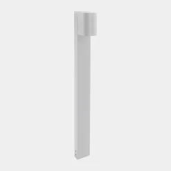 LEDS-C4 Eko Standard pylväsvalaisin, valkoinen, korkeus 80 cm, alumiini
