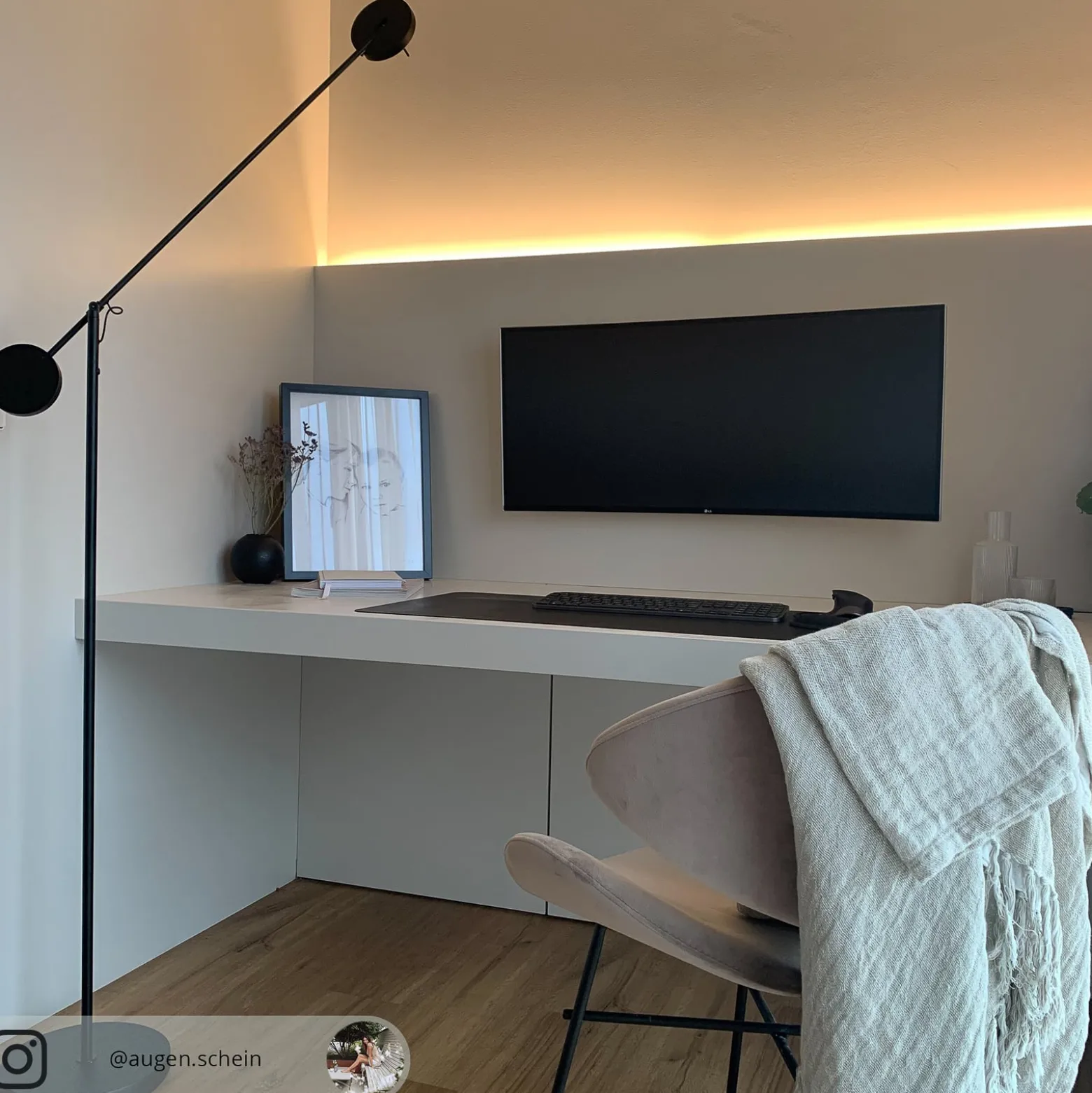 LEDS-C4 Invisible -LED-lattiavalo 2700K himmennin