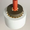 LEDS-C4 Keops 1 riippuvalaisin, Ø 30 cm, värikäs, alumiini