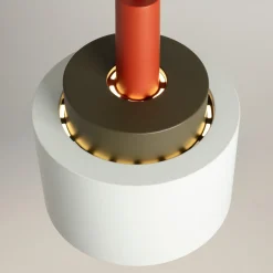 LEDS-C4 Keops 1 riippuvalaisin, Ø 30 cm, värikäs, alumiini