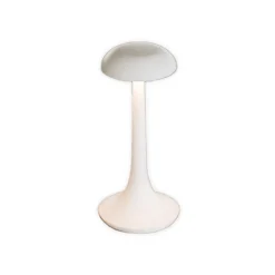 LEDS-C4 Ladattava LED-pöytävalaisin Portobello, valkoinen, himmennin, ABS