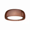 LEDS-C4 LED-kattovalaisin Gong, ruskea, 3 000 K, Ø 61,2 cm