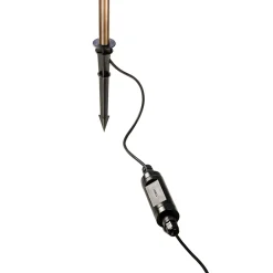 LEDS-C4 LED-maapistevalaisin Juncus 1, ruskea, 2700 K