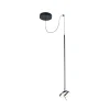 LEDS-C4 LED-riippuvalaisin Invisible Single, musta, alumiinia