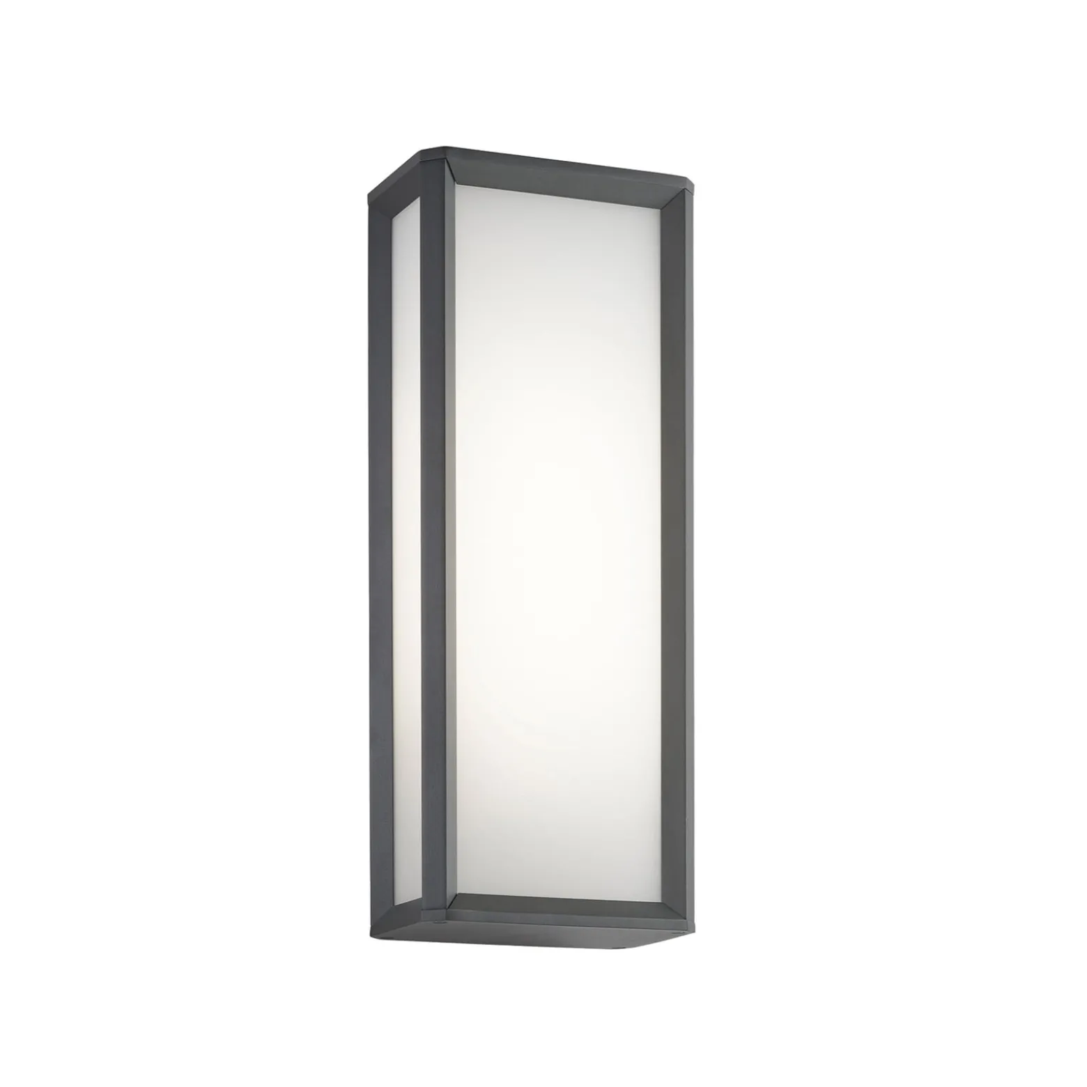 LEDS-C4 LED-ulkoseinävalaisin Skat, CCT, antrasiitti, alumiini