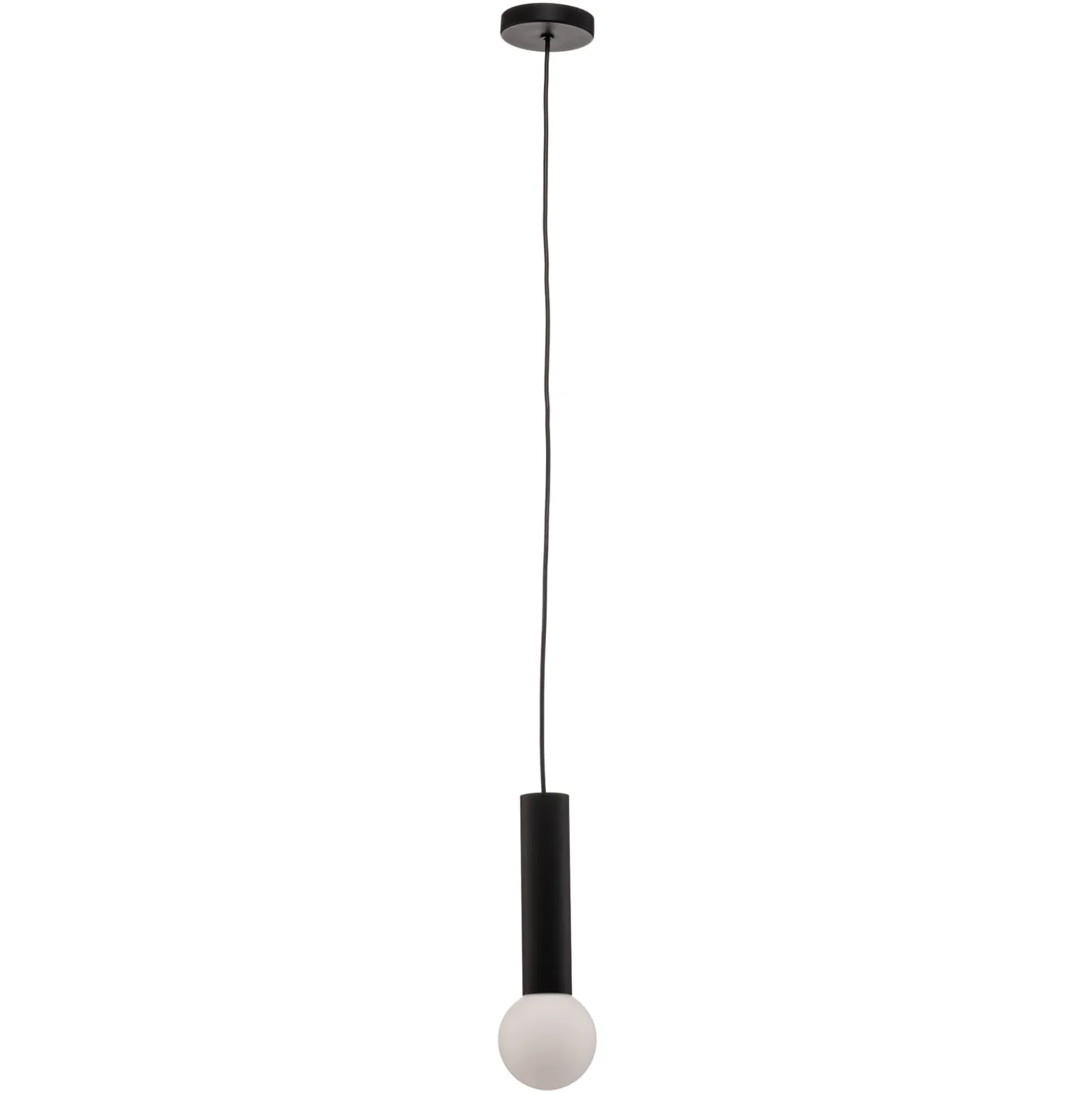LEDS-C4 Mist kylpyhuoneen riippuvalo, IP44 musta