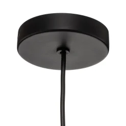 LEDS-C4 Mist kylpyhuoneen riippuvalo, IP44 musta