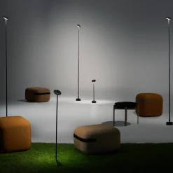 LEDS-C4 Näkymätön LED-pylväsvalo maapiikillä varustettuna