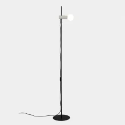 LEDS-C4 Nude Single -lattiavalo E27 harmaa/musta
