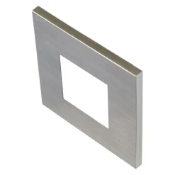LED-seinäuppovalaisin Wall F, harmaa, 0,9 W, 7,5 x 7,5 cm