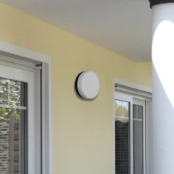 LED-seinävalaisin 6309 antrasiitti, IP65, Ø 31 cm