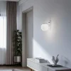 LED-seinävalaisin Aseor, lasi, kromi