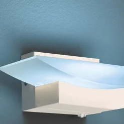 LED-seinävalaisin Bowl TW, CCT leveys 20 cm, hiekanvärinen