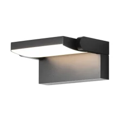 LED-seinävalaisin CMD 9080, antrasiitti, leveys 21 cm, IP54