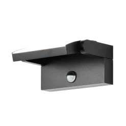 LED-seinävalaisin CMD 9081, anturi, antrasiitti, 21 cm, CCT, IP54