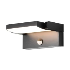 LED-seinävalaisin CMD 9081, anturi, antrasiitti, 21 cm, CCT, IP54