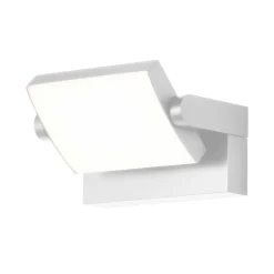LED-seinävalaisin CMD 9110, valkoinen, leveys 21 cm, metalli, IP54