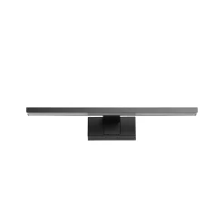 LED-seinävalaisin Conettilla, musta, leveys 40 cm, IP44, CCT