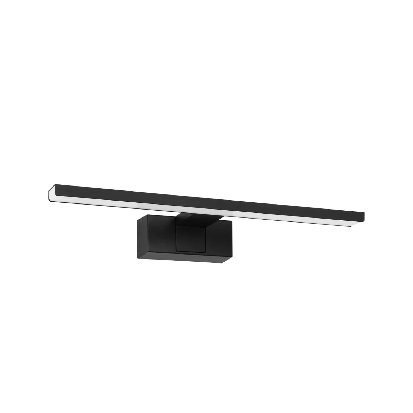 LED-seinävalaisin Conettilla, musta, leveys 40 cm, IP44, CCT