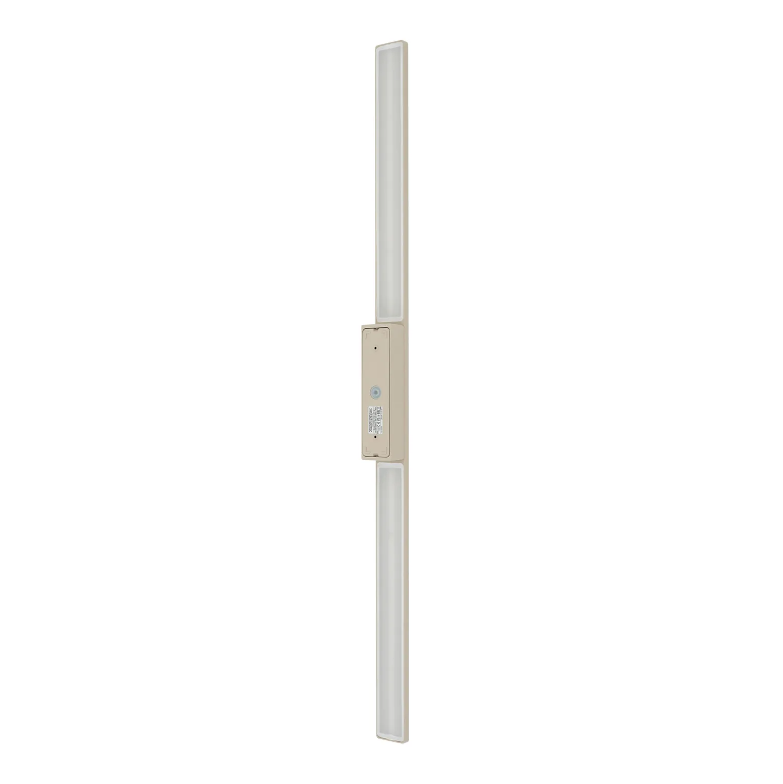 LED-seinävalaisin Demi M, hiekka, alumiini, korkeus 100 cm, IP54