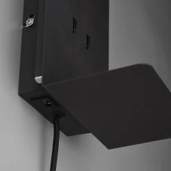 LED-seinävalaisin Element hyllyllä musta matta