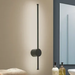 LED-seinävalaisin Ferdinand, IP54, musta