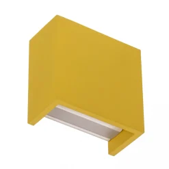 LED-seinävalaisin Gianto ylös/alas, keltainen