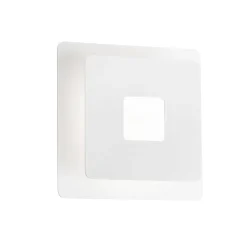 LED-seinävalaisin Hennes, leveys 18 cm, valkoinen