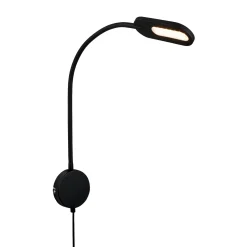 LED-seinävalaisin 2177015 himmentimellä, musta