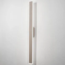 LED-seinävalaisin Isla, hiekka, alumiini, korkeus 100 cm, IP54