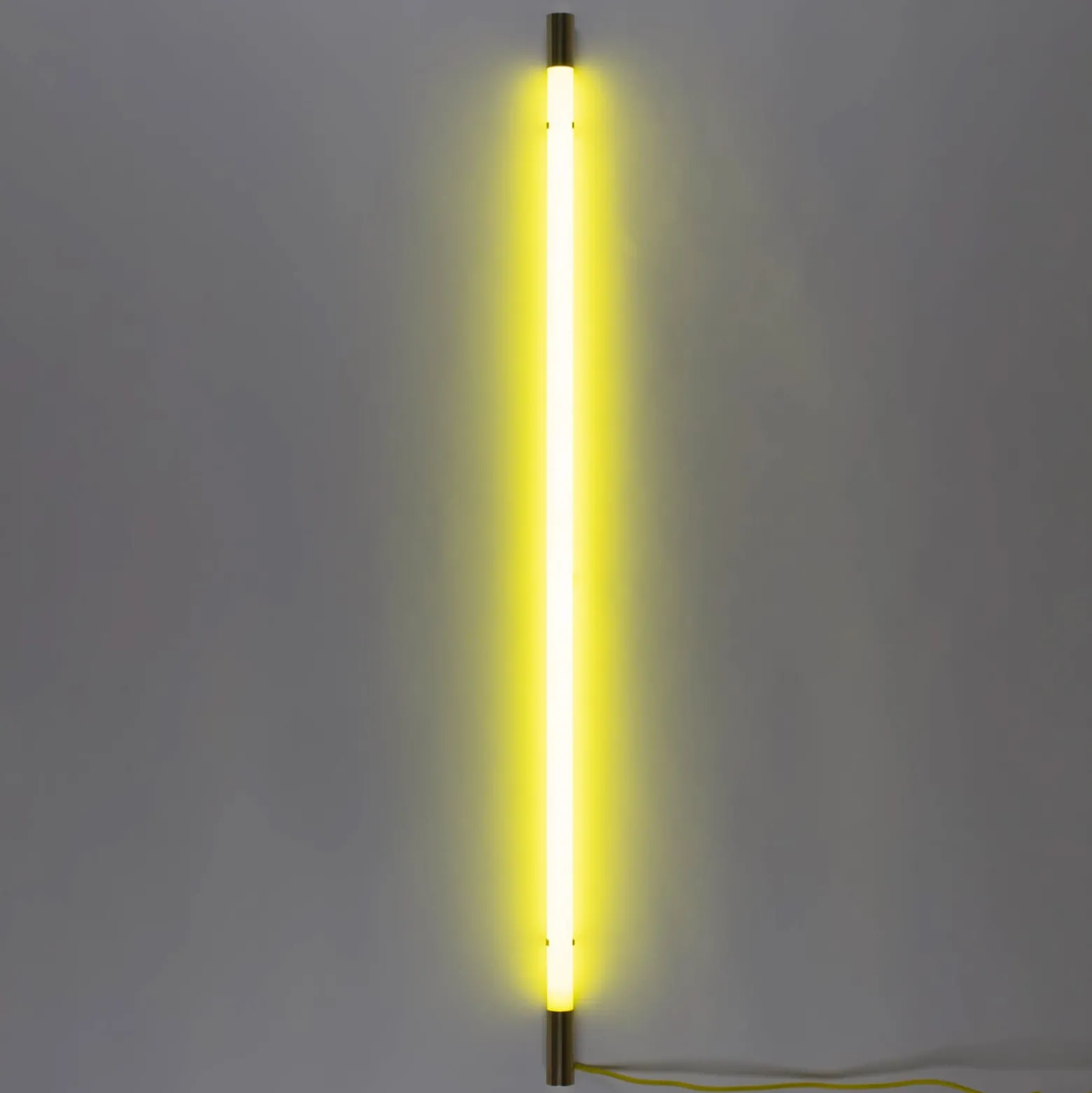 LED-seinävalaisin Linea Gold, keltainen