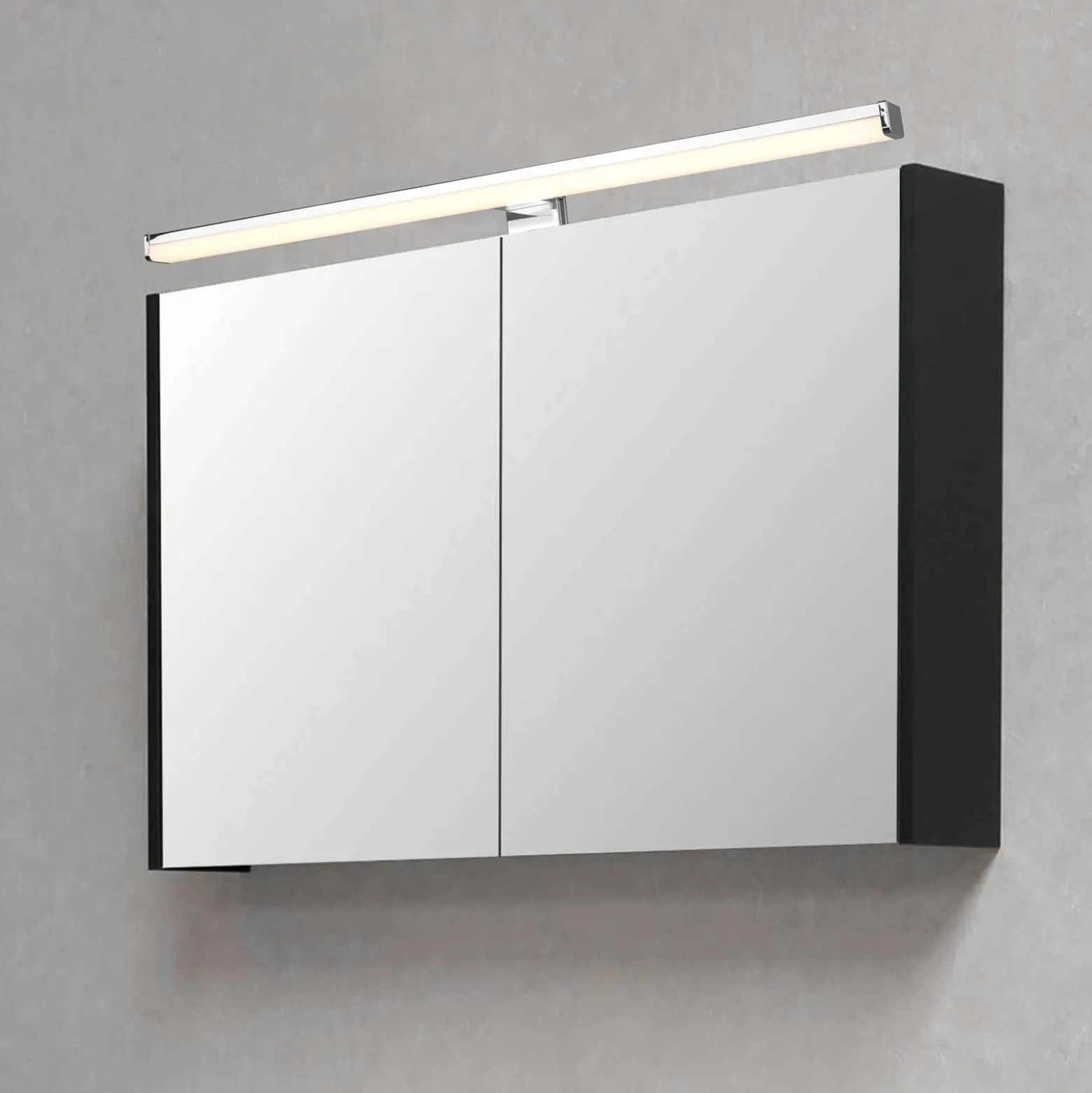 LED-seinävalaisin Lino, kromi/valkoinen