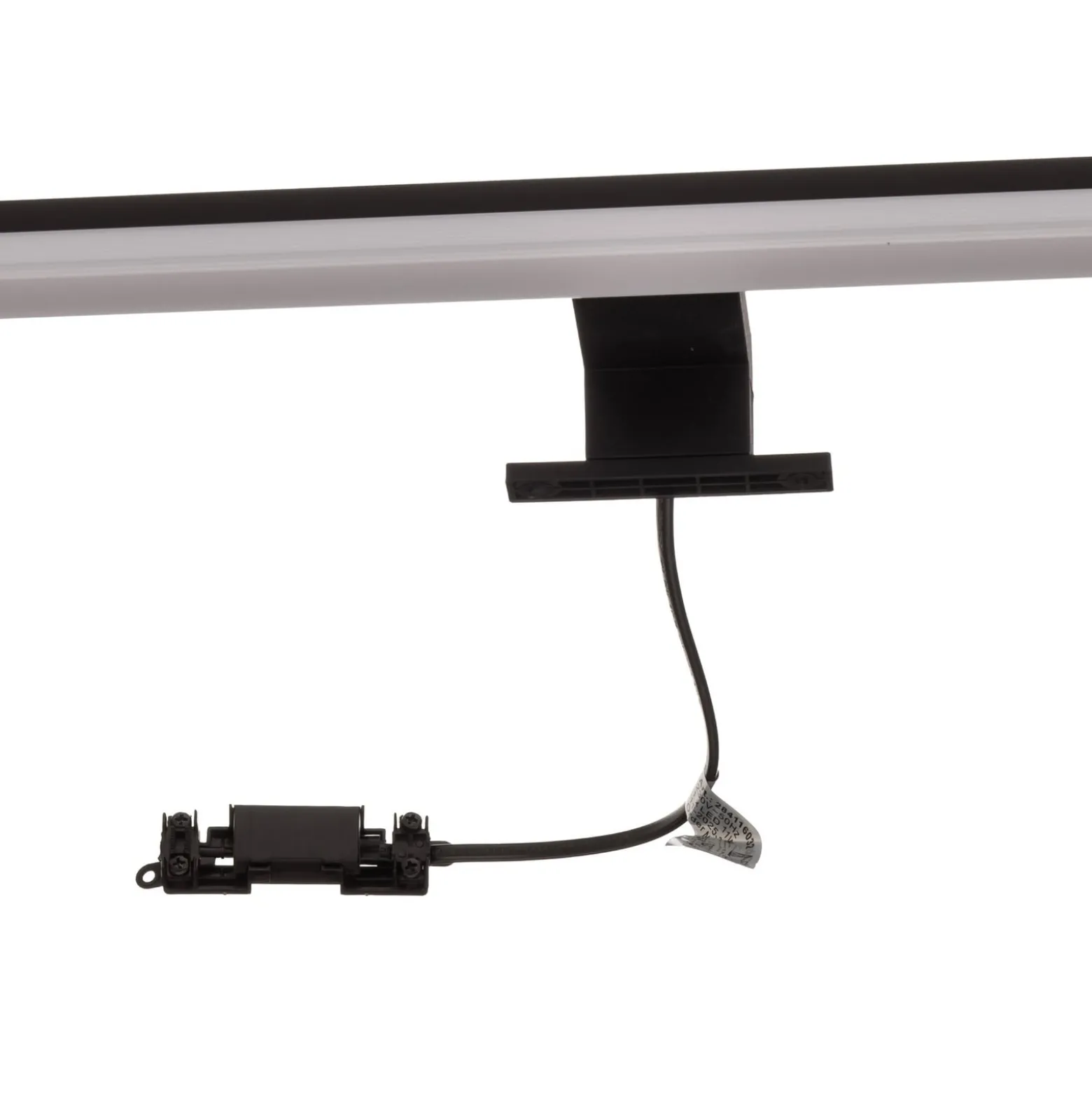 LED-seinävalaisin Lino, mattamusta/valkoinen