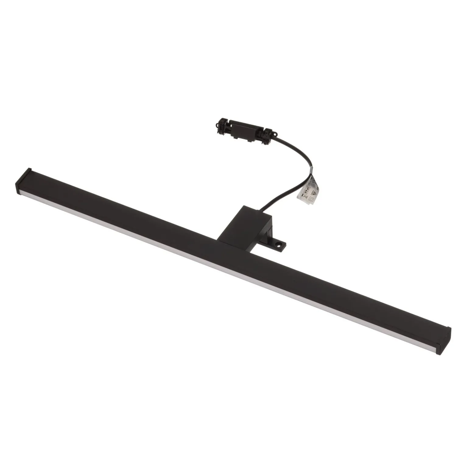 LED-seinävalaisin Lino, mattamusta/valkoinen