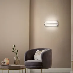LED-seinävalaisin Luxur, valkoinen