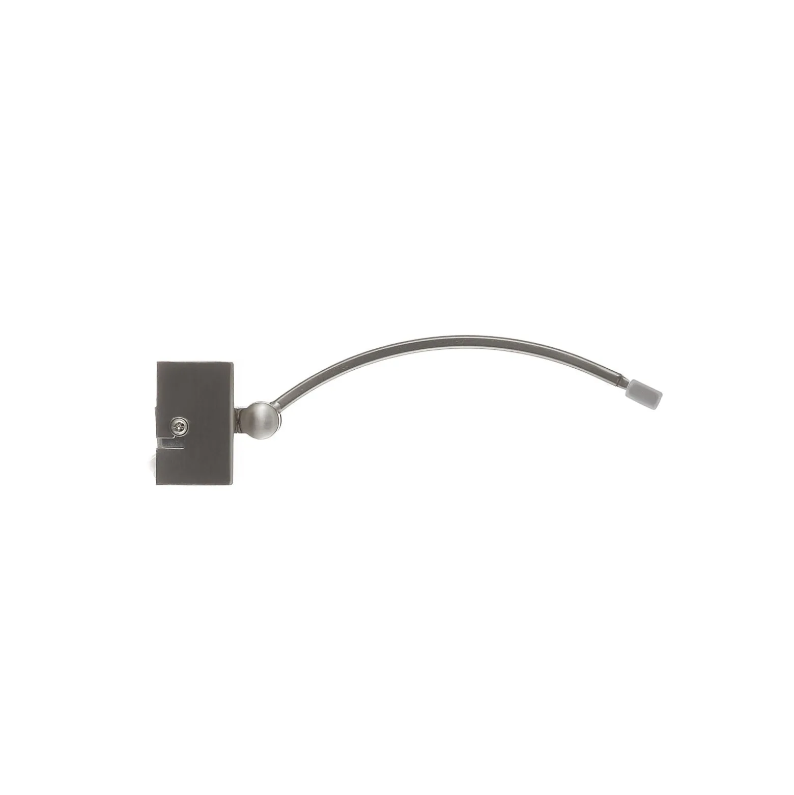 LED-seinävalaisin Matisse, leveys 34 cm, hopea