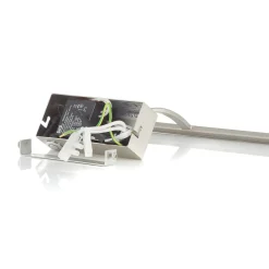 LED-seinävalaisin Matisse, leveys 34 cm, hopea