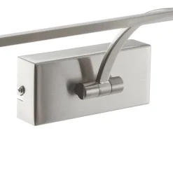 LED-seinävalaisin Matisse, leveys 45 cm, hopea